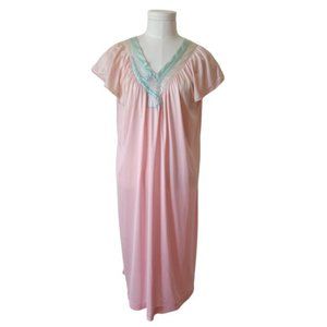 Vintage Vanity fair pink night gown